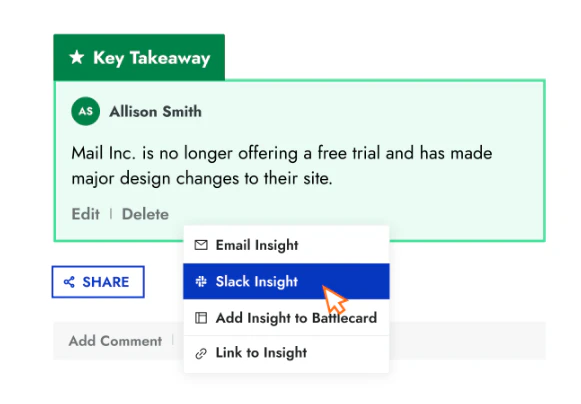 screenshot of Crayon Intel